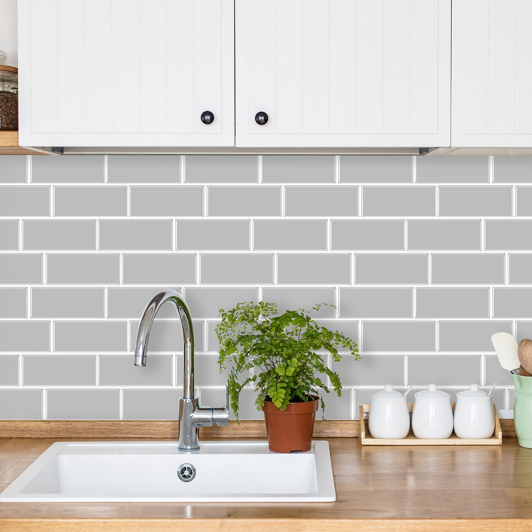 DiyElegance | Waterproof Wall Tiles for a Stylish Kitchen and Living Room