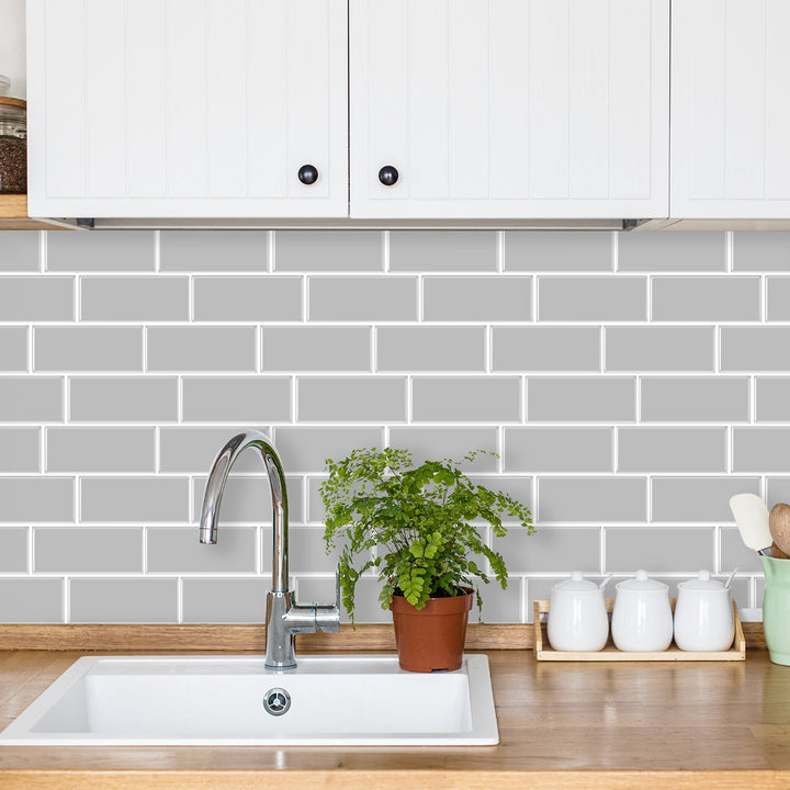 DiyElegance | Waterproof Wall Tiles for a Stylish Kitchen and Living Room