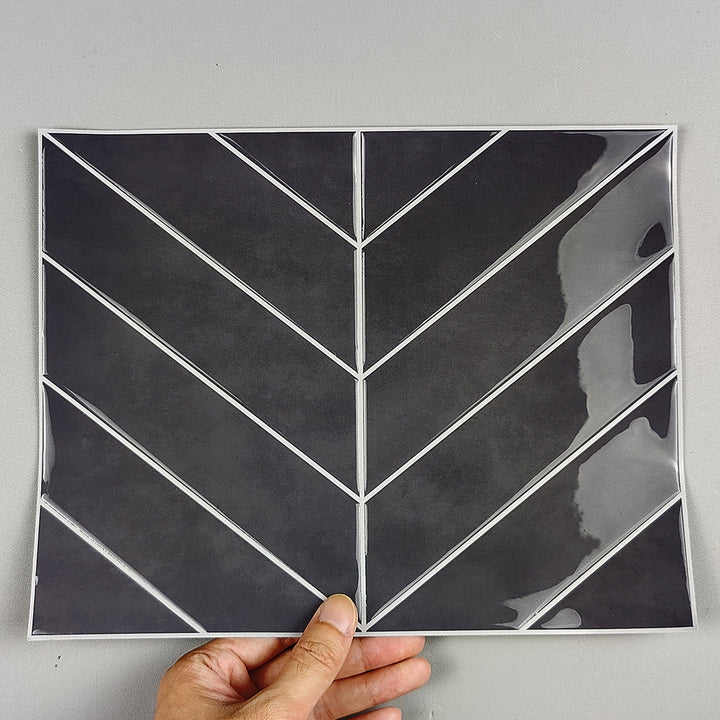 LuxeLijm | Waterproof 3D Wall Tile Sticker Set