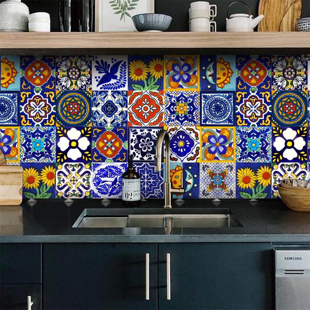 StylishTiles | Luxury Retro Pattern Wall and Floor Stickers