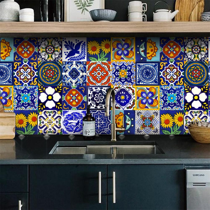 StylishTiles | Luxury Retro Pattern Wall and Floor Stickers