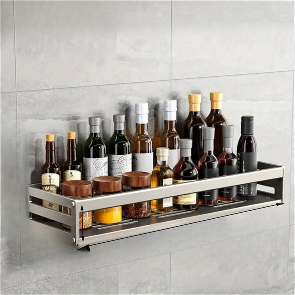 LuxeHerbRack | Aluminum Wall Mounted Multifunctional Item Rack
