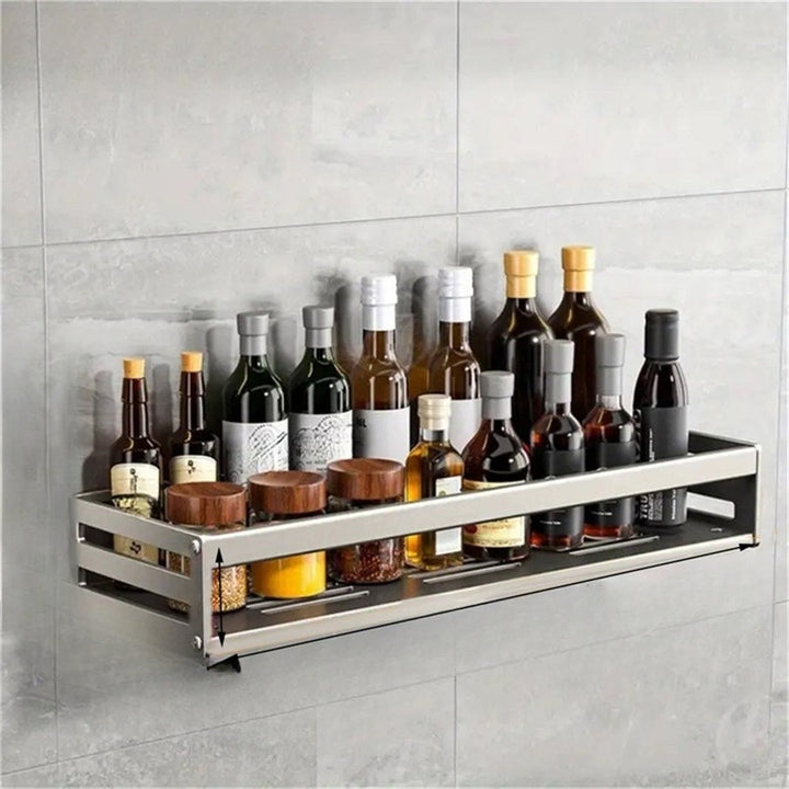 LuxeHerbRack | Aluminum Wall Mounted Multifunctional Item Rack