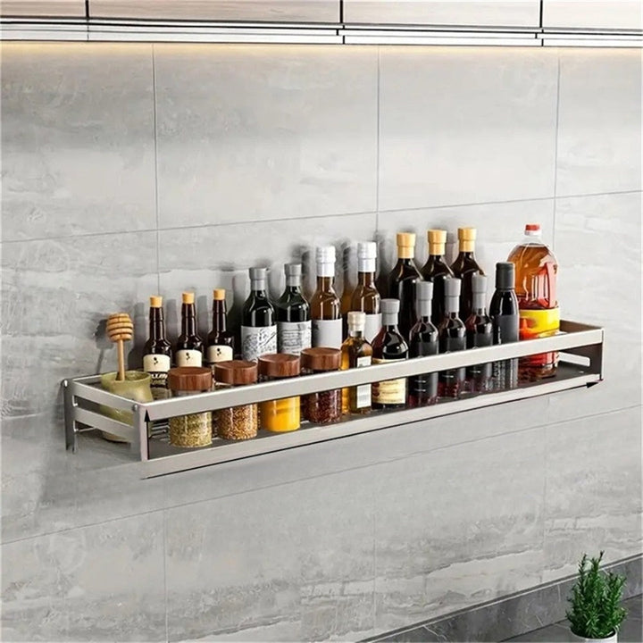 LuxeHerbRack | Aluminum Wall Mounted Multifunctional Item Rack
