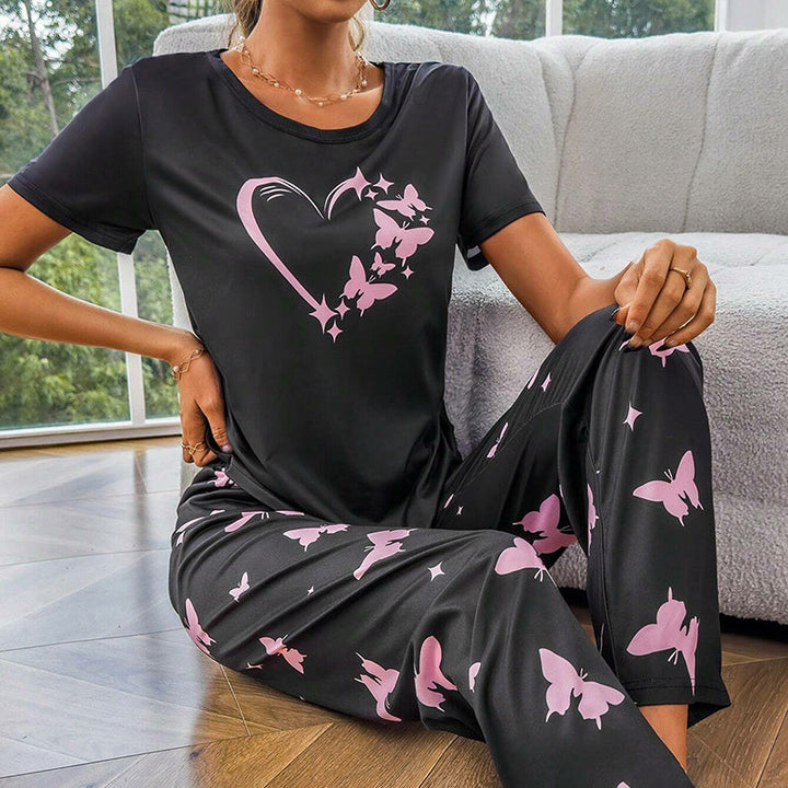 ChicLoungewear | Comfortable Pajama with Butterfly Design