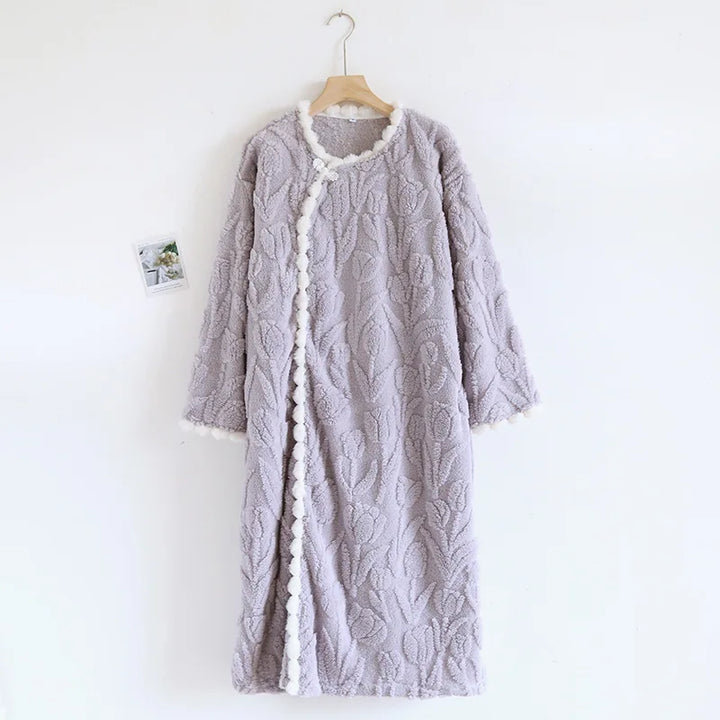 FlanelLuxe | New Long Sleeve Nightgown for Women