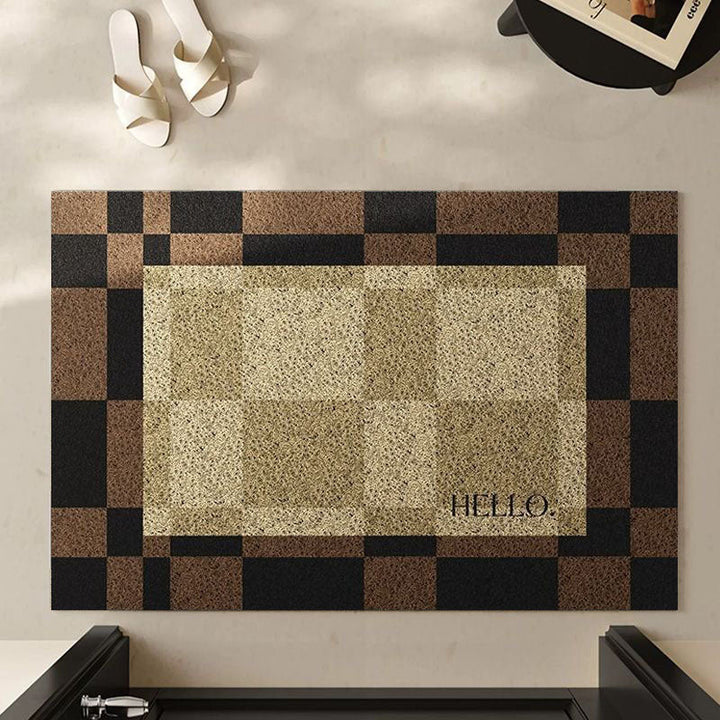 ElegantEntrée | Golf Point Floor Mat for Veranda and Hallway