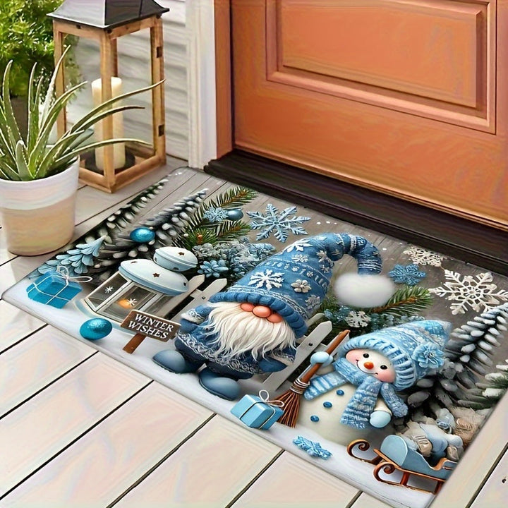 WinterWonder | Xmas Decor Rug for Living Room and Balcony