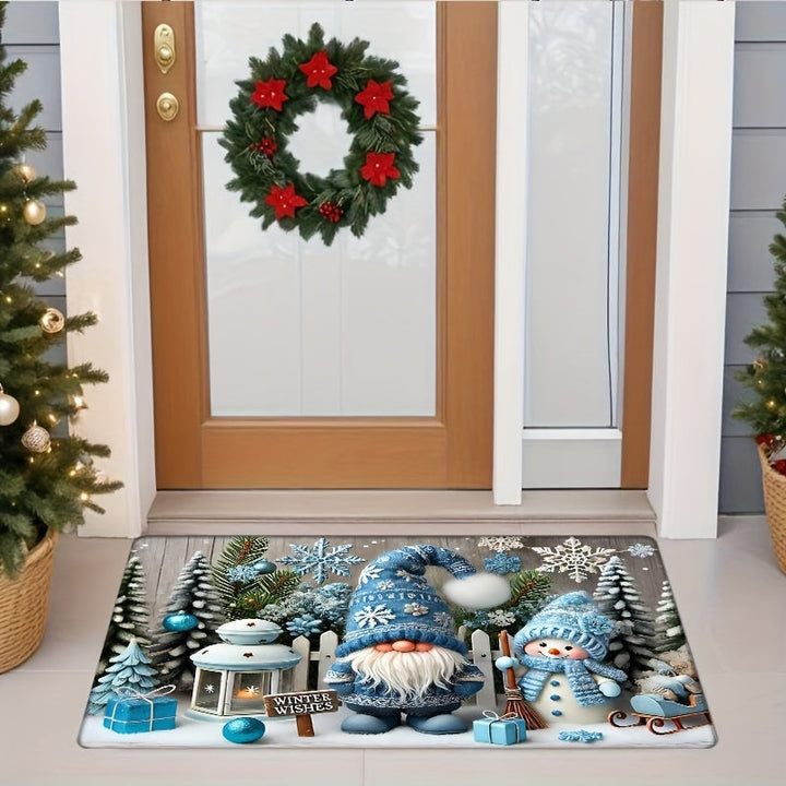 WinterWonder | Xmas Decor Rug for Living Room and Balcony