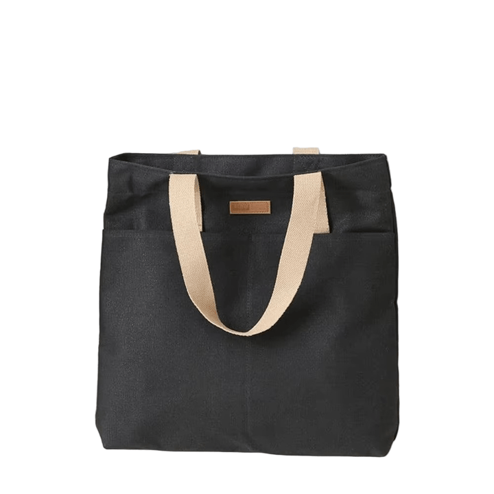 DailyStitch – Elegant Canvas Handbag with Subtle Sewing Thread Detail