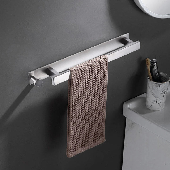 SteelHang - Stainless Steel Towel Holder for Bathroom