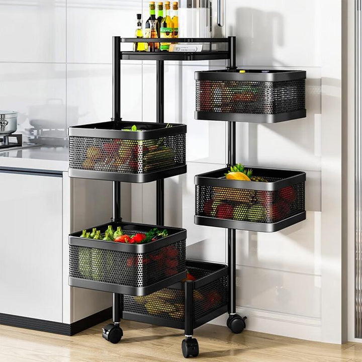 Multifunctional Rack | Stainless Steel Kitchen Organizer