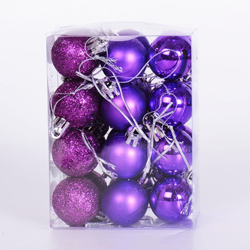 LuxeSpheres | Velvet Soft Christmas Decoration