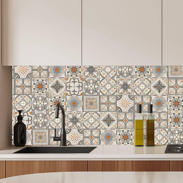 DecoCeramics | PVC Emblems Wallpaper for Elegant Interiors