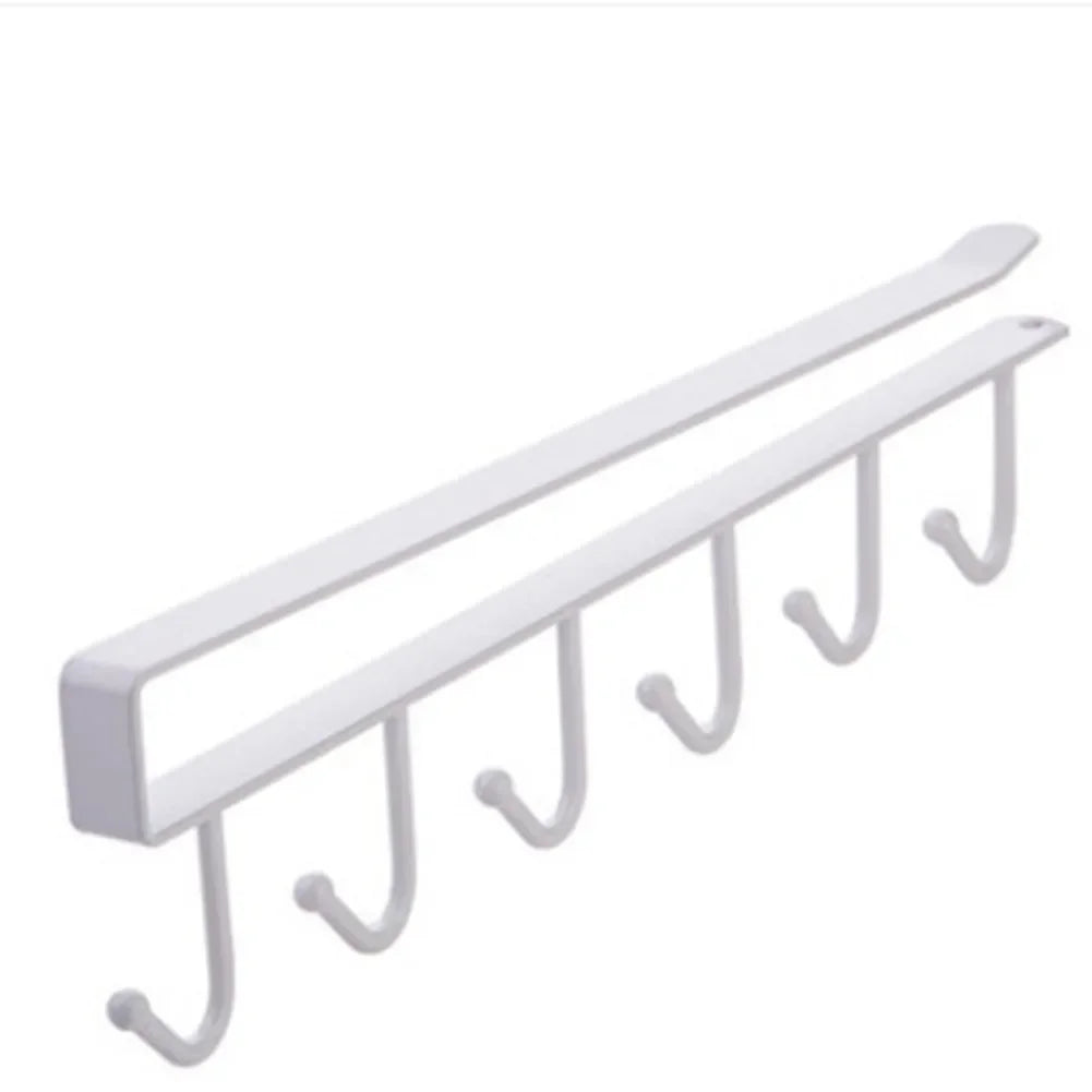 StylishHooks | Luxury Metal Storage Shelf for Clothing and Kitchen