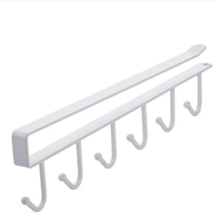 StylishHooks | Luxury Metal Storage Shelf for Clothing and Kitchen