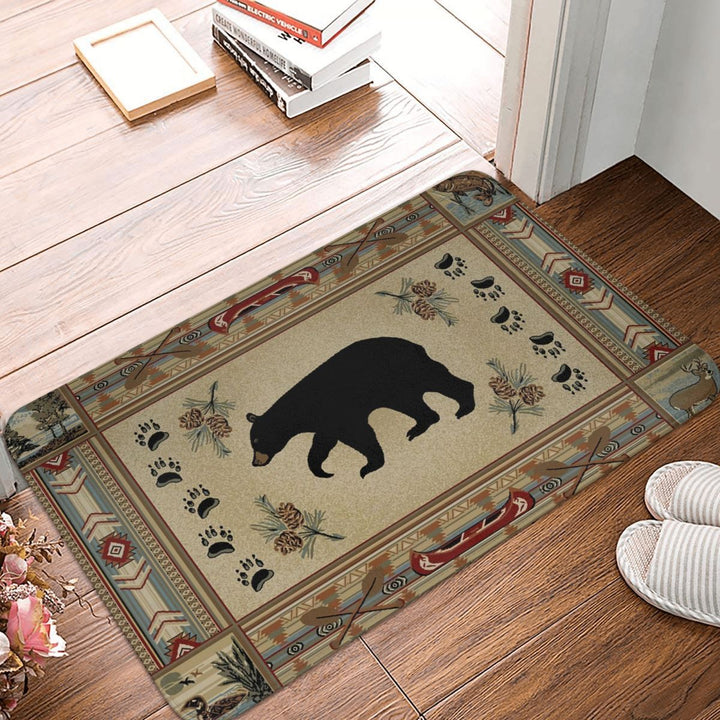 LodgeElegance | Luxury Non-Slip Rug in Northwoods Style for a Warm Welcome