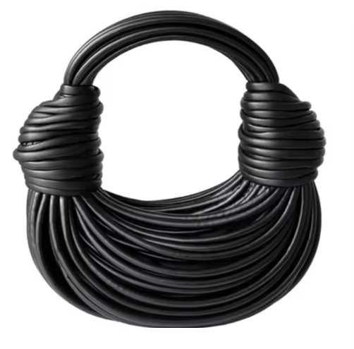 LuxeKnot – Fashionable Rope Knotted Hobo Bag with Unique Pattern