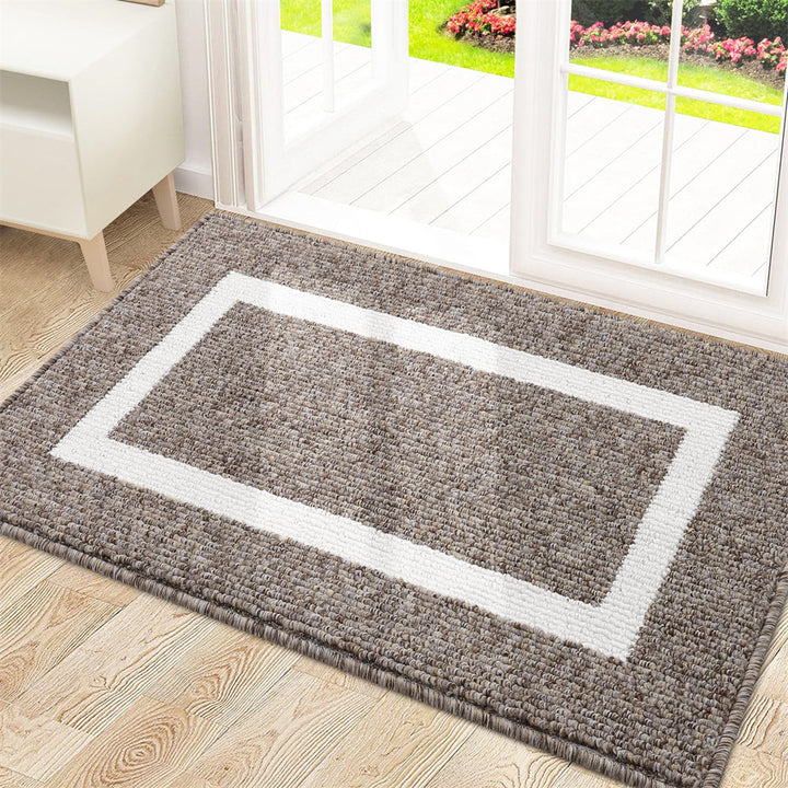 WelcomeLuxe | Clear Dirt-Resistant Non-Slip Doormat for Outdoor Use