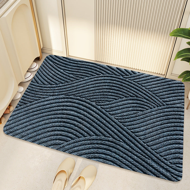 GeoElegance | Durable Door Mat with Simple Geometric Pattern