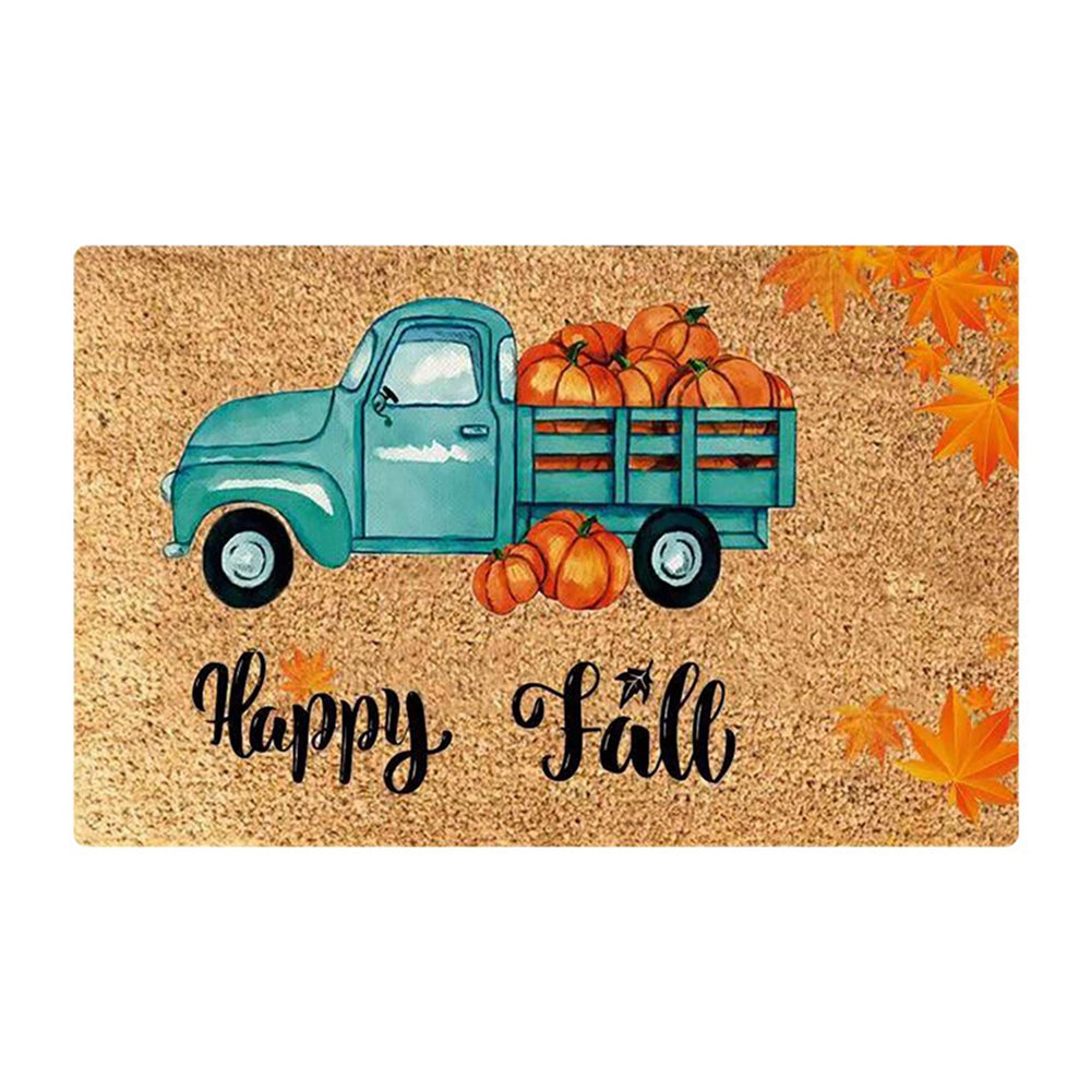 HarvestWelcome | Luxury Antislip Door Mat for Autumn Decoration