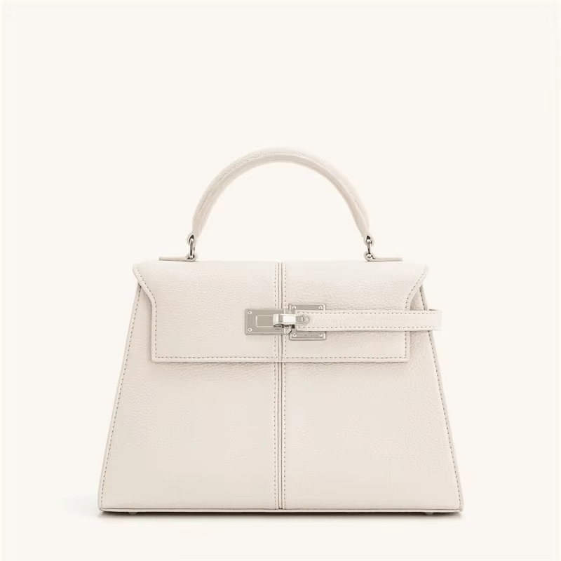 BordeauxCharm – Large Square Crossbody Bag of High Quality