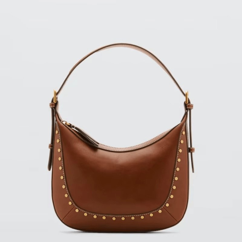 RebelLuxe – Half Moon Women's Handbag for Everyday Style