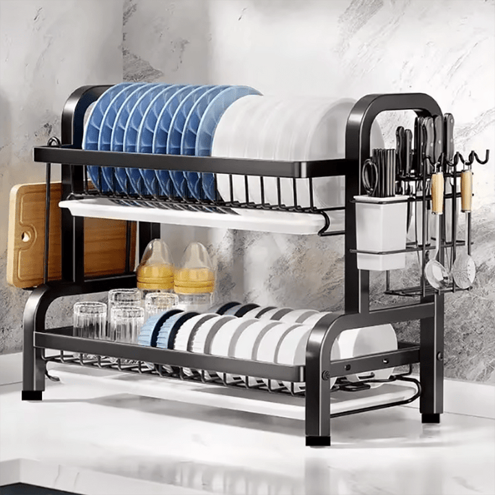 ElegantDryingRack | Premium Draining Board Set for Kitchen