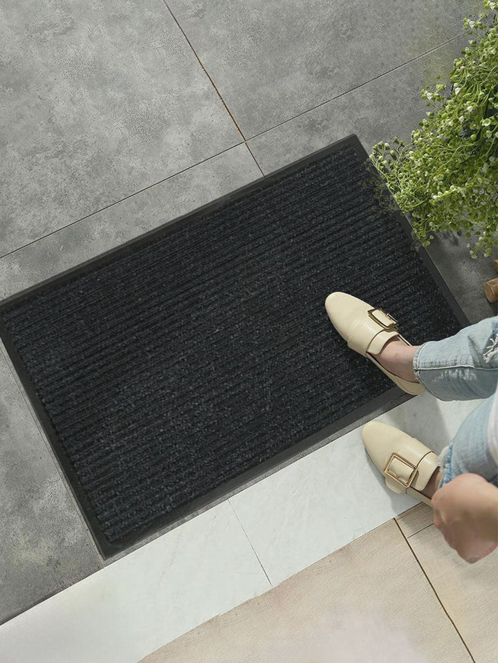 DualStripe | Classic Non-Slip Doormat for Office and Home