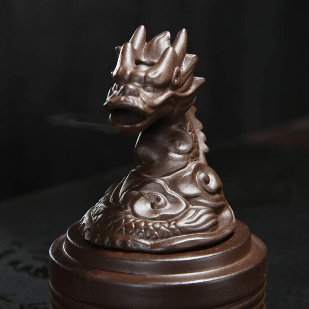Smoke Veil – Dragon-Shaped Incense Burner