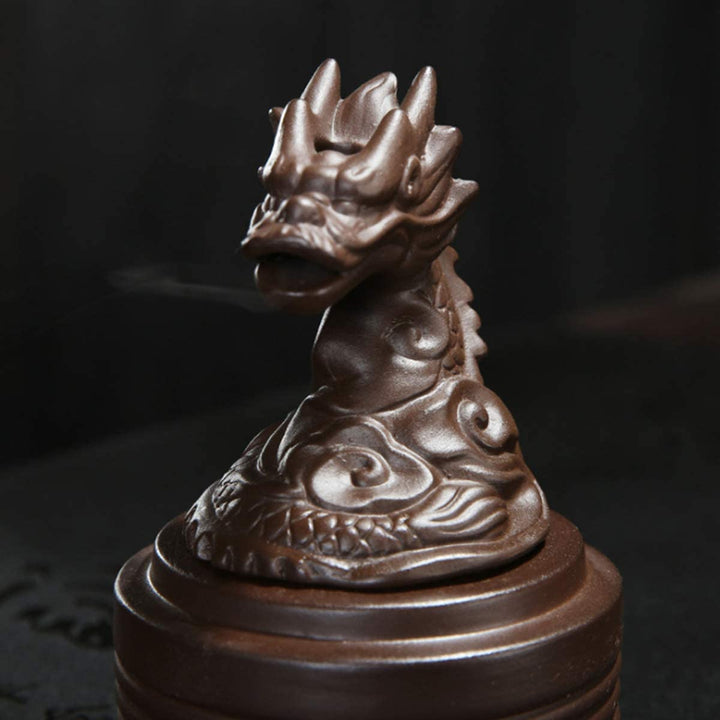 Smoke Veil – Dragon-Shaped Incense Burner