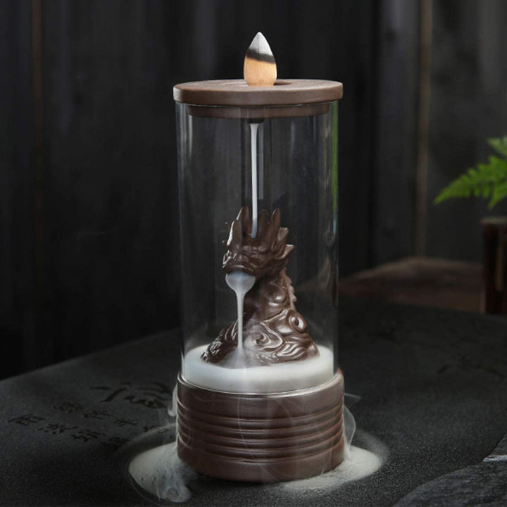 Smoke Veil – Dragon-Shaped Incense Burner