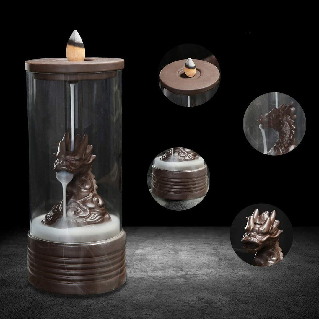 Smoke Veil – Dragon-Shaped Incense Burner