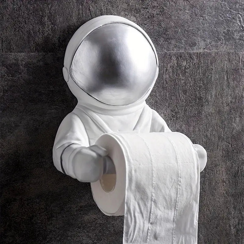 GalaxyGrip | Astronaut Toilet Paper Holder for a Fun Factor