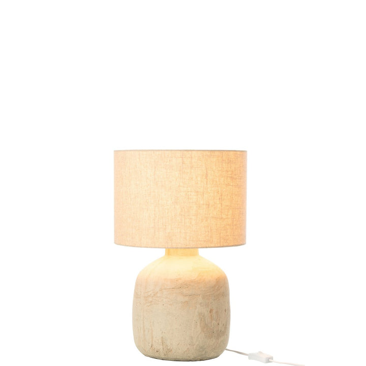 My small terracotta lamp