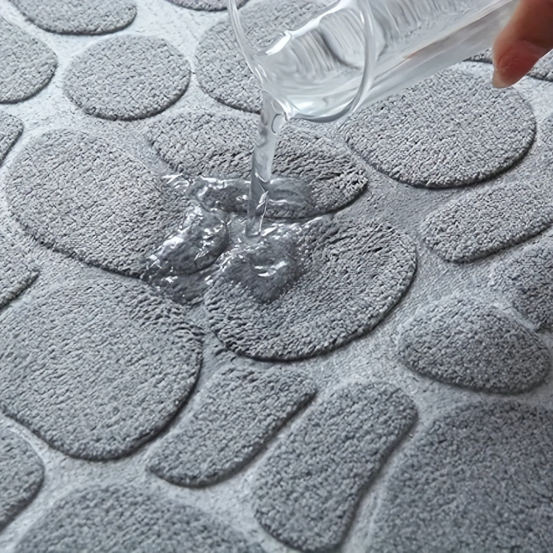 ComfyStep - Washable Bath Mat - For a Soft Feel and Perfect Fit