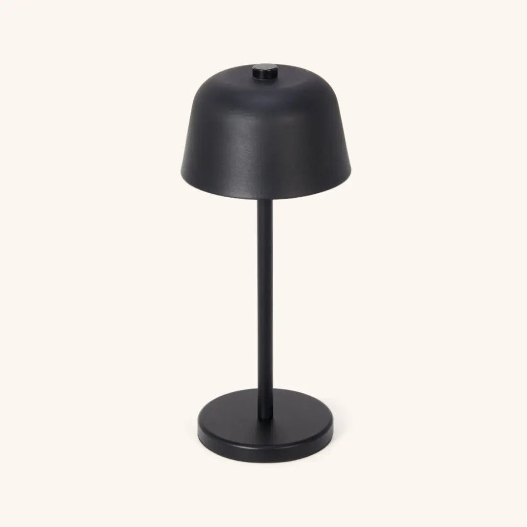 Anton Black Rechargeable Table Lamp | Stylish and Wireless Lighting