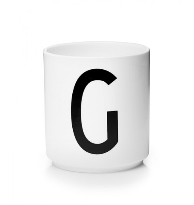LetterBeker – Personal Porcelain Cup – Stylish and Unique from Design Letters