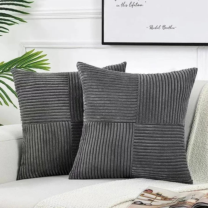 SoftRib - Luxe Cushion Covers - Cozy, Stylish, and Super Soft