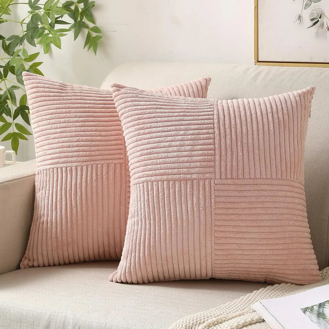 SoftRib - Luxe Cushion Covers - Cozy, Stylish, and Super Soft