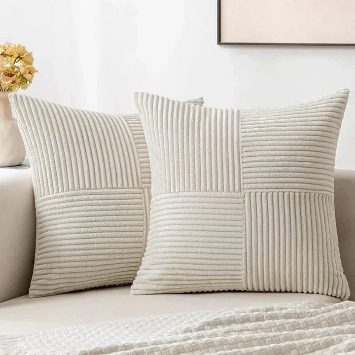 SoftRib - Luxe Cushion Covers - Cozy, Stylish, and Super Soft