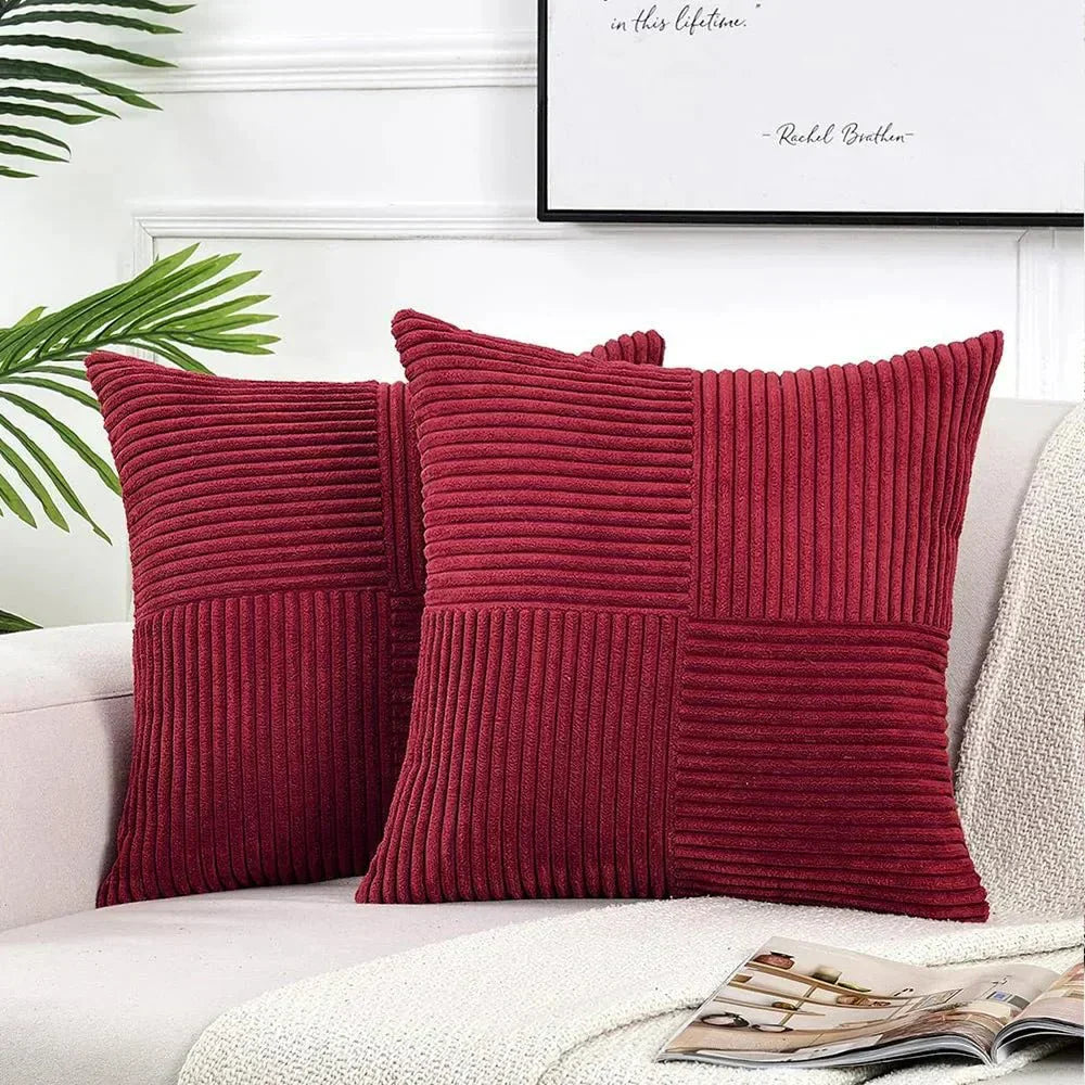 SoftRib - Luxe Cushion Covers - Cozy, Stylish, and Super Soft