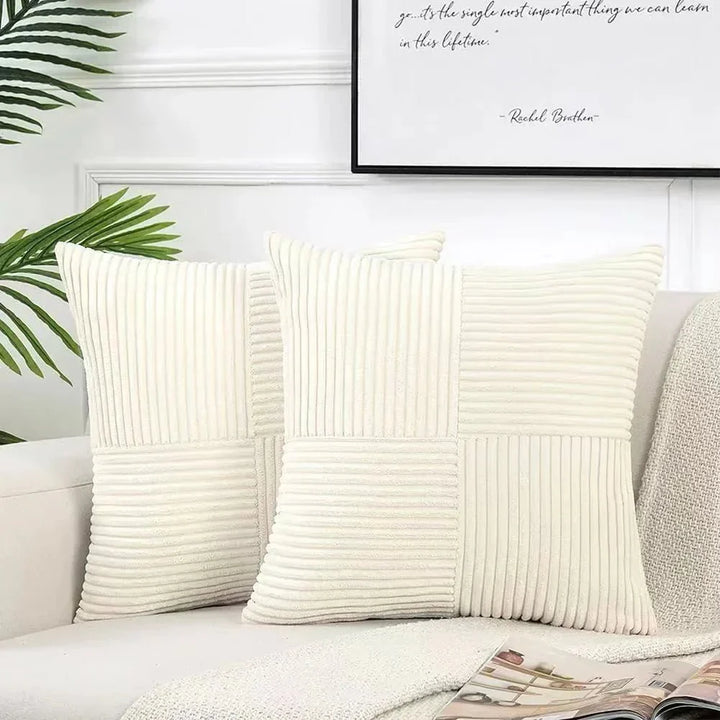 SoftRib - Luxe Cushion Covers - Cozy, Stylish, and Super Soft