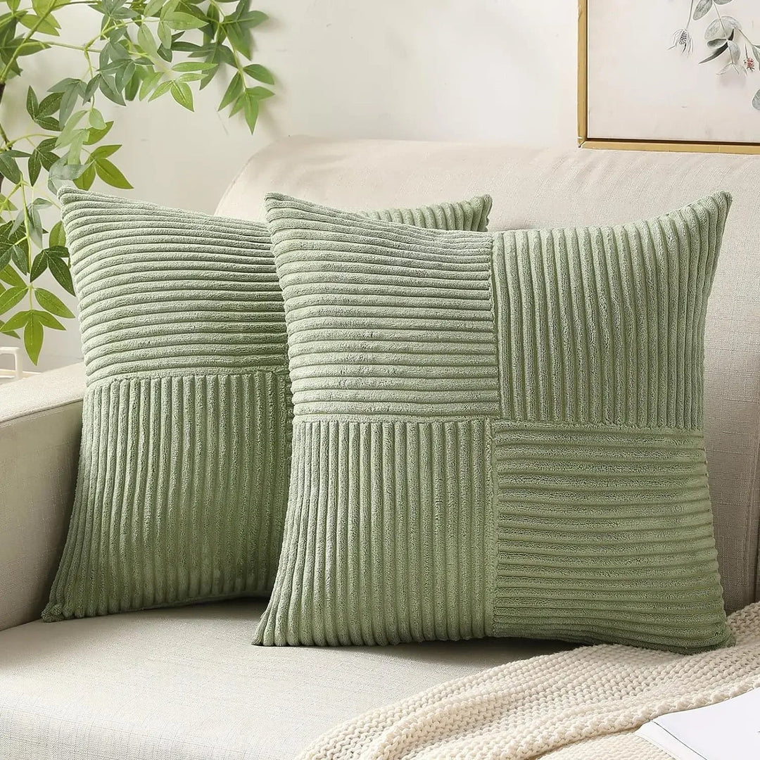 SoftRib - Luxe Cushion Covers - Cozy, Stylish, and Super Soft