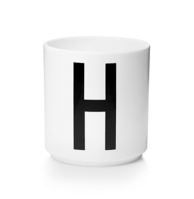 LetterBeker – Personal Porcelain Cup – Stylish and Unique from Design Letters