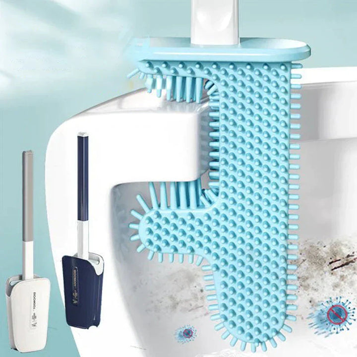 BendClean | Slim Curved Toilet Brush for Thorough Cleaning