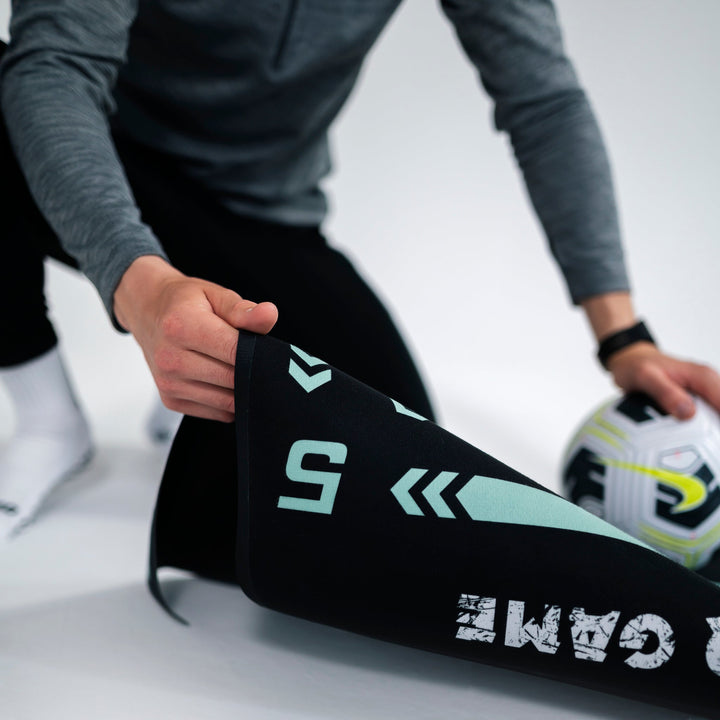 Indoor Soccer Training Mat - transforms any space into a mini training field - perfect for home use and limited spaces -