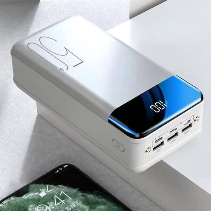 PowerMax50 – 50,000mAh Super Fast Power Bank for Travel and Emergencies