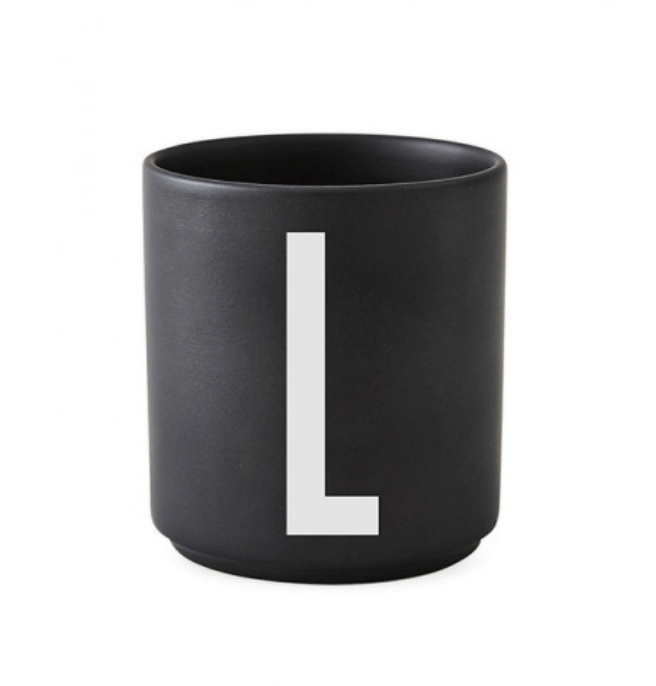 LetterBeker – Personal Porcelain Cup – Stylish and Unique from Design Letters