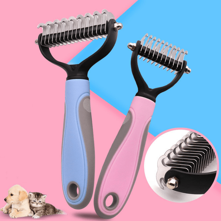 Gentle Detangling Comb for Your Pet - Calming Effect and Efficient Hair Removal - Paw-Friendly
